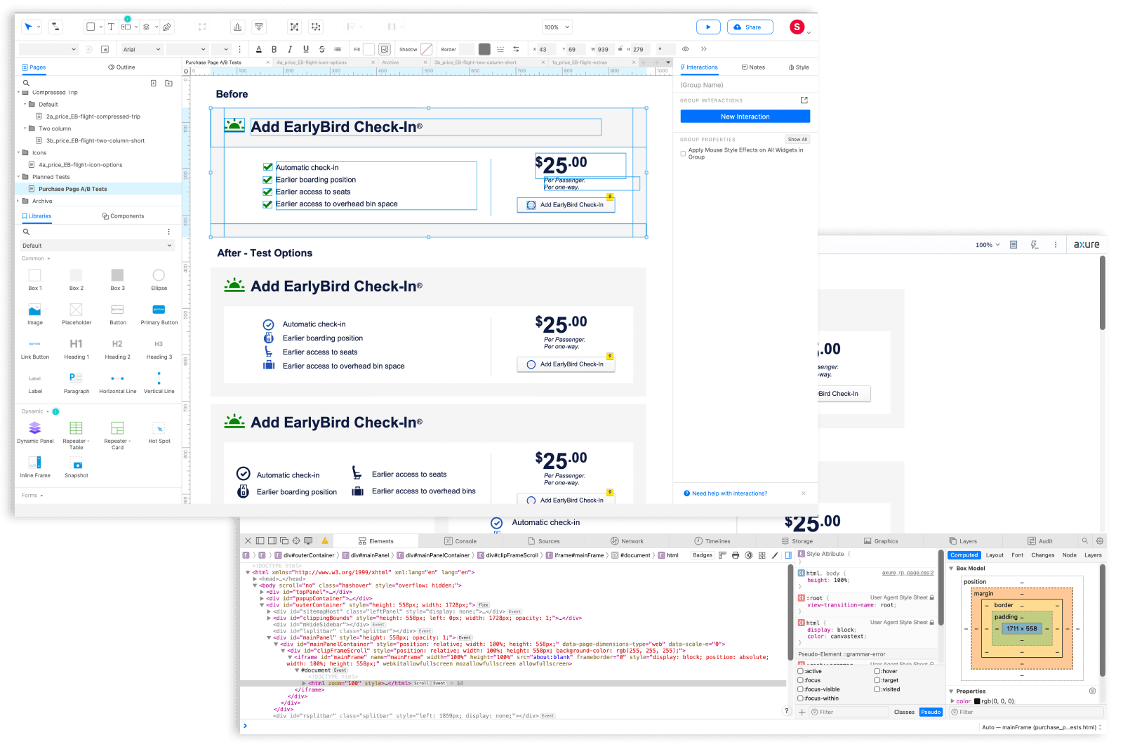 The Axure detour — image